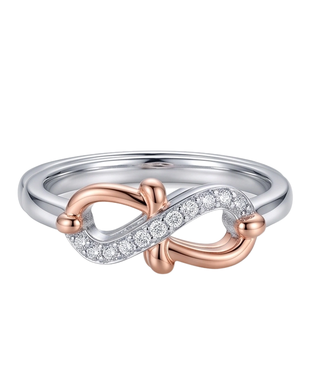 Aeterna Infinity 925 Sterling Silver Ring