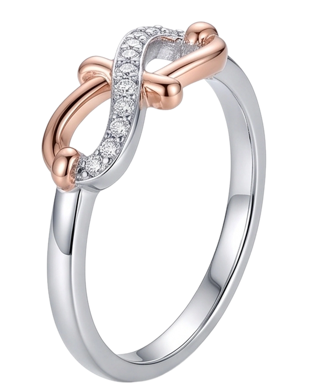 Aeterna Infinity 925 Sterling Silver Ring