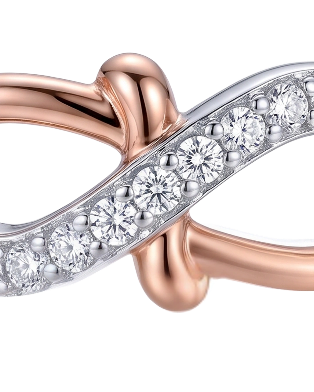 Aeterna Infinity 925 Sterling Silver Ring