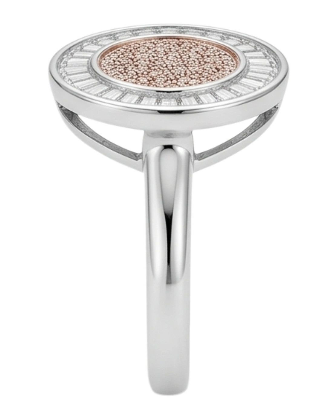 Solaris Medallion 925 Sterling Silver Ring for Women