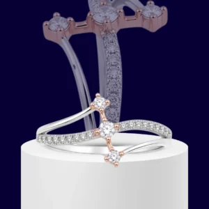 Orion Crest 925 Sterling Silver Ring for Women