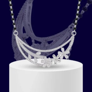 Kavya Meadow 925 Sterling Silver Mangalsutra for Women