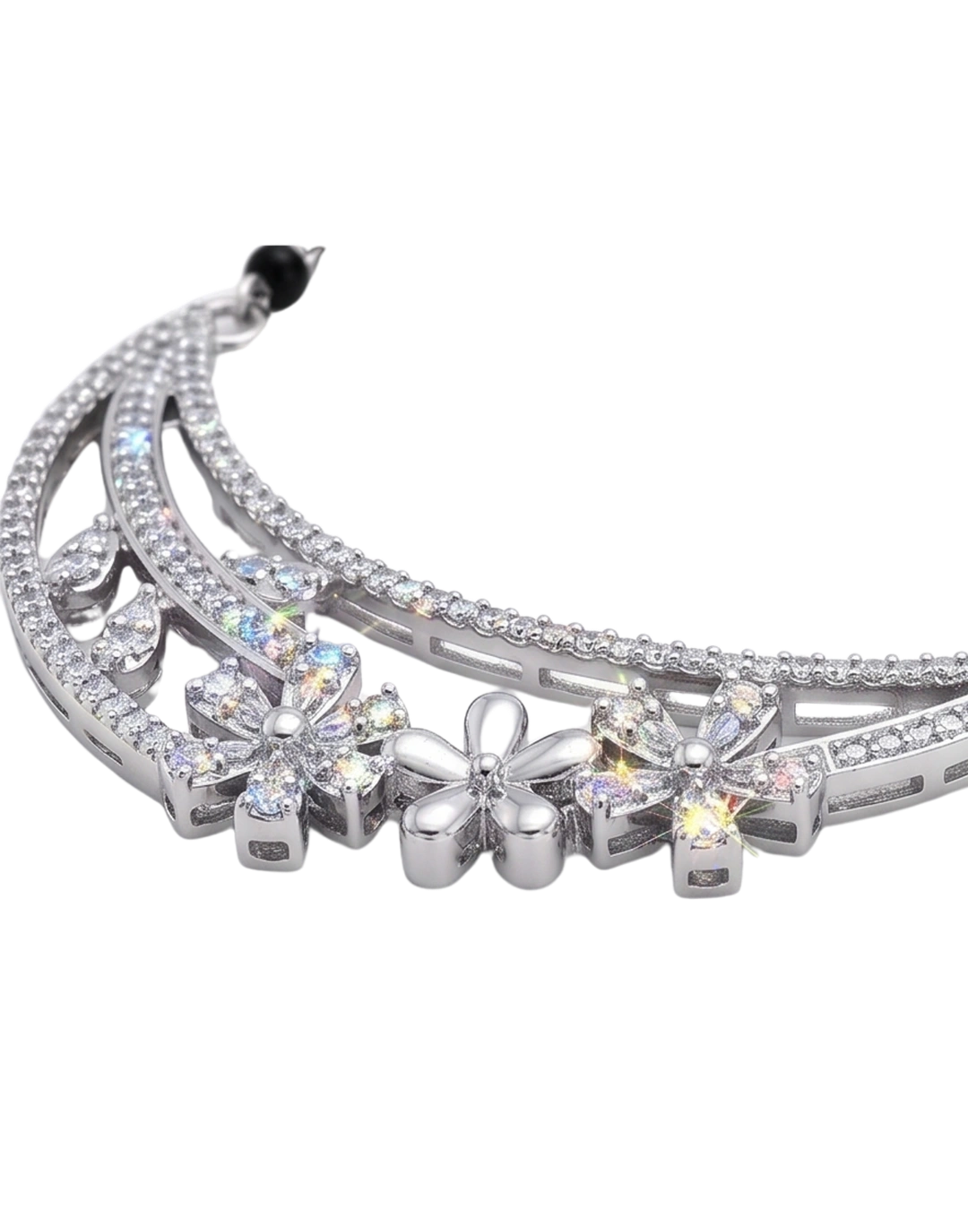 Kavya Meadow 925 Sterling Silver Mangalsutra for Women