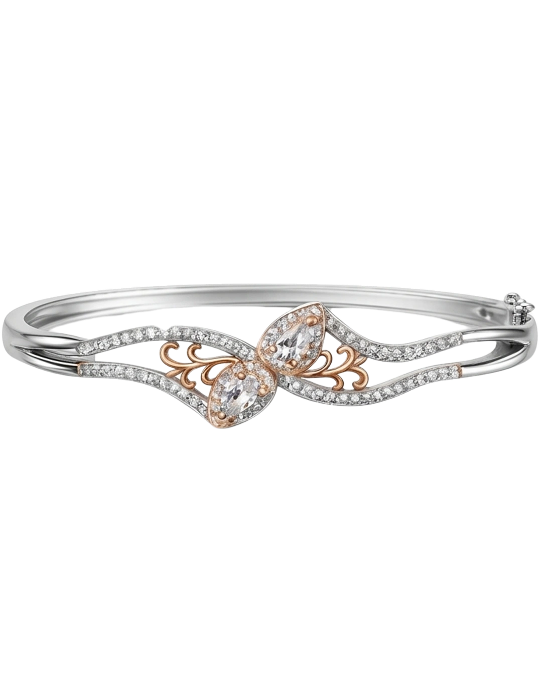 Elina Pear Bloom 925 Sterling Silver Bracelet for Women