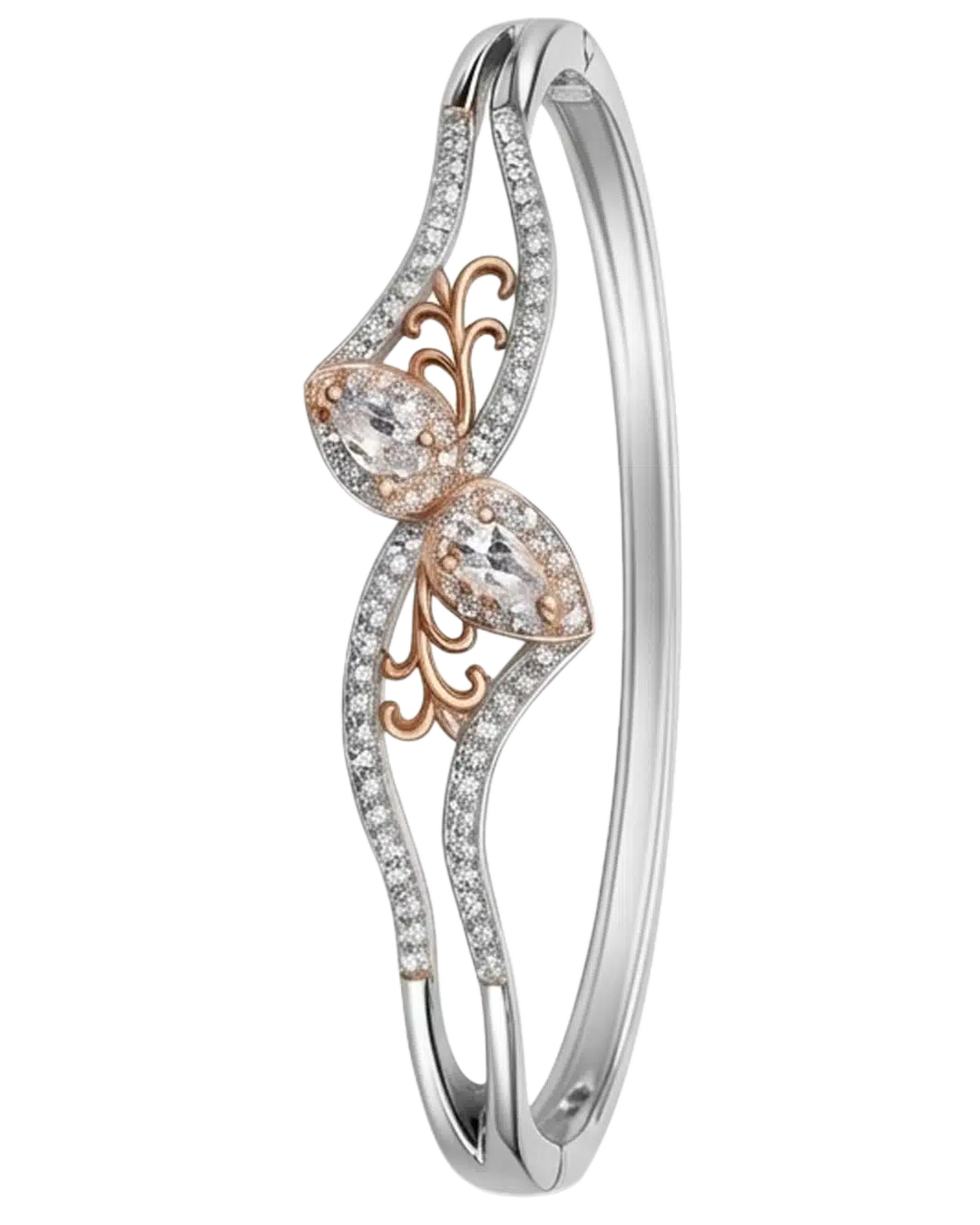 Elina Pear Bloom 925 Sterling Silver Bracelet for Women