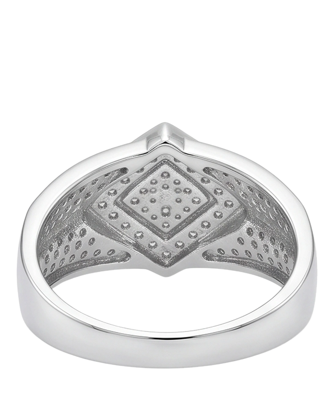 Aegis Rhombus 925 Sterling Silver Ring for Men