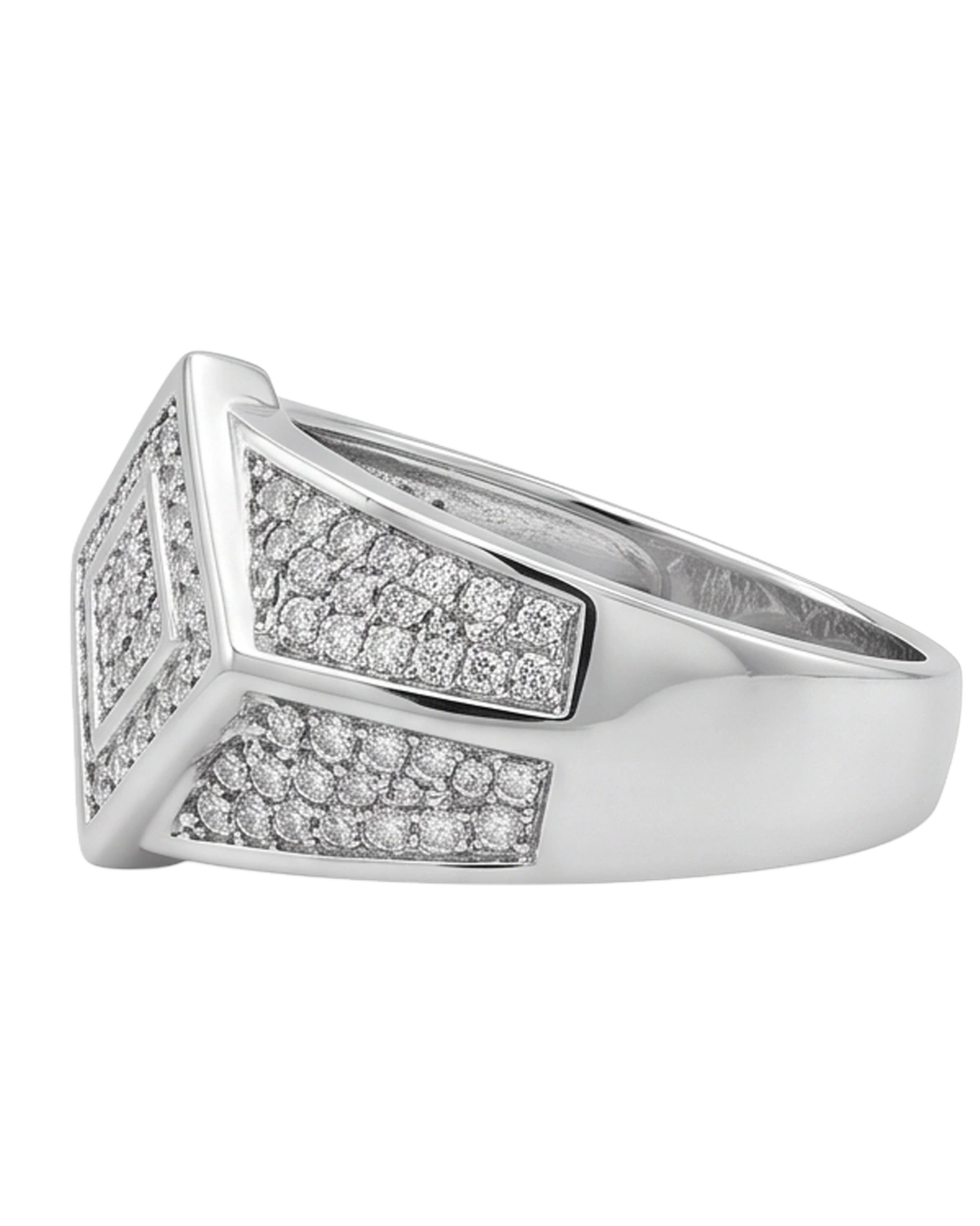 Aegis Rhombus 925 Sterling Silver Ring for Men