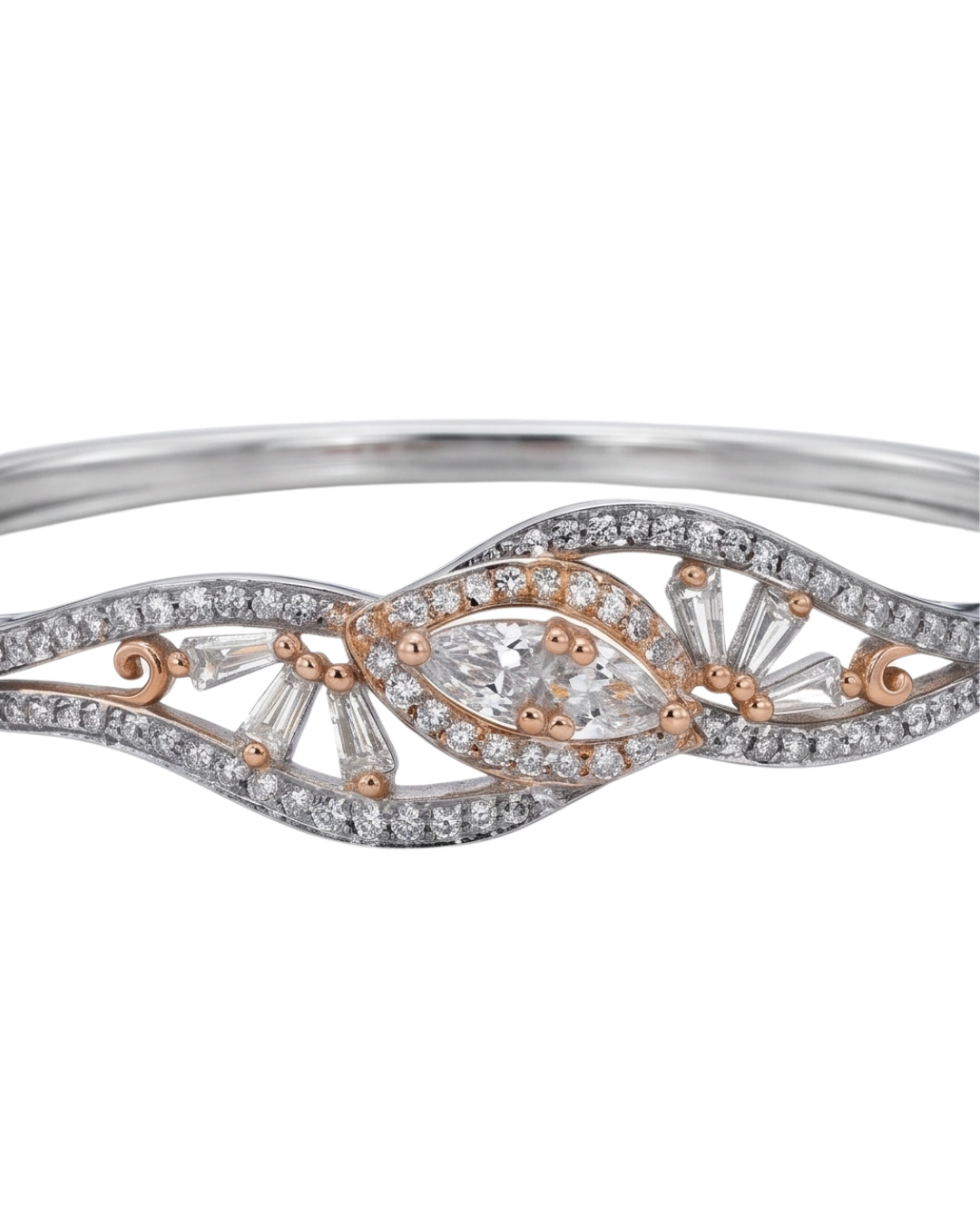 Aura Marquise 925 Sterling Silver Bracelet for Women