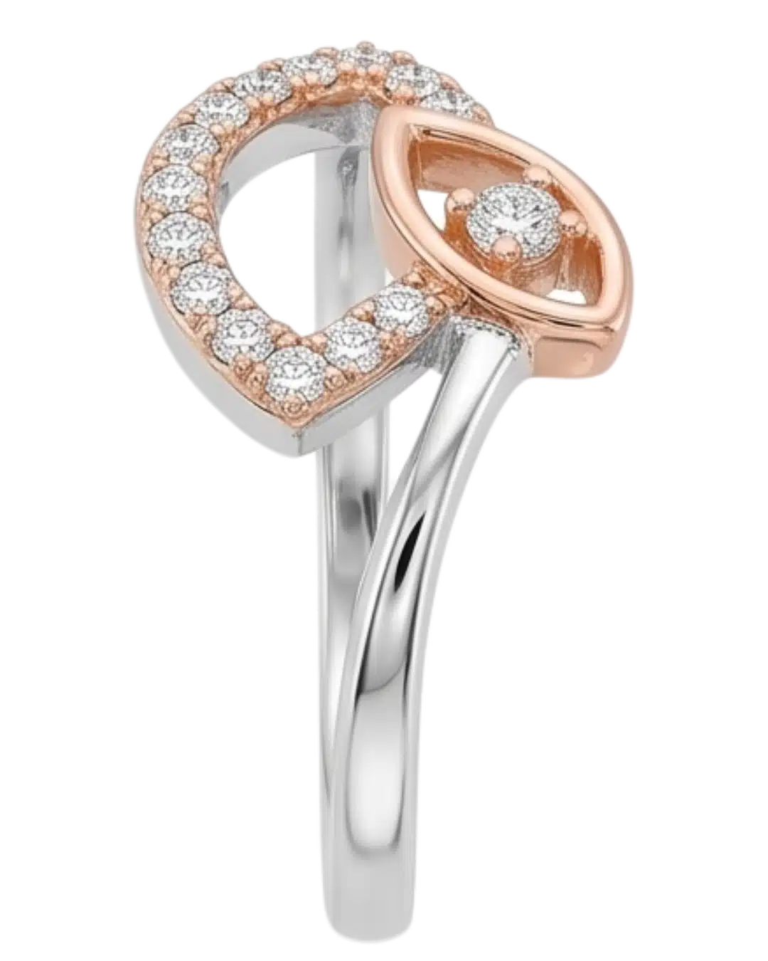 Solana Fan 925 Sterling Silver Ring for Women