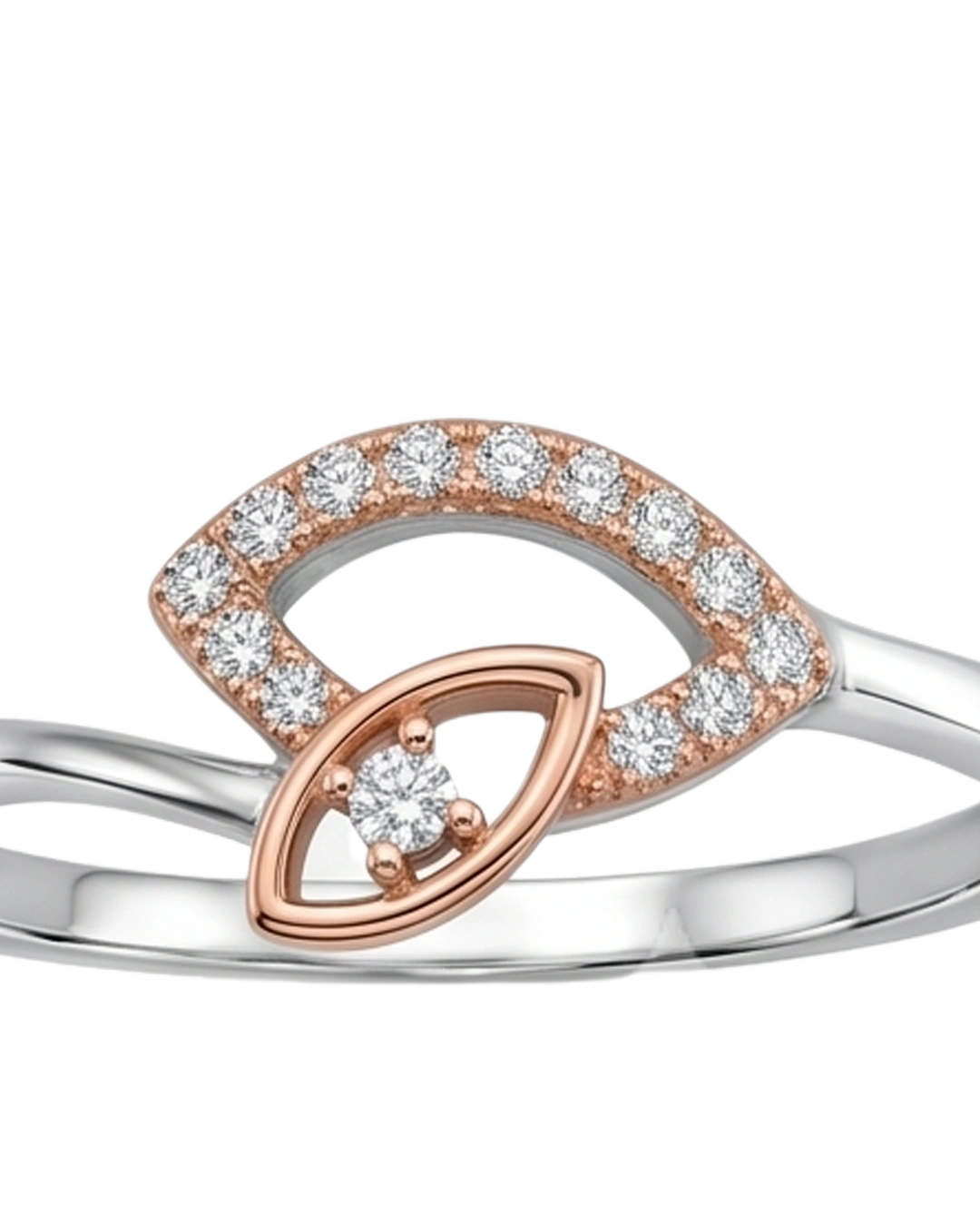 Solana Fan 925 Sterling Silver Ring for Women