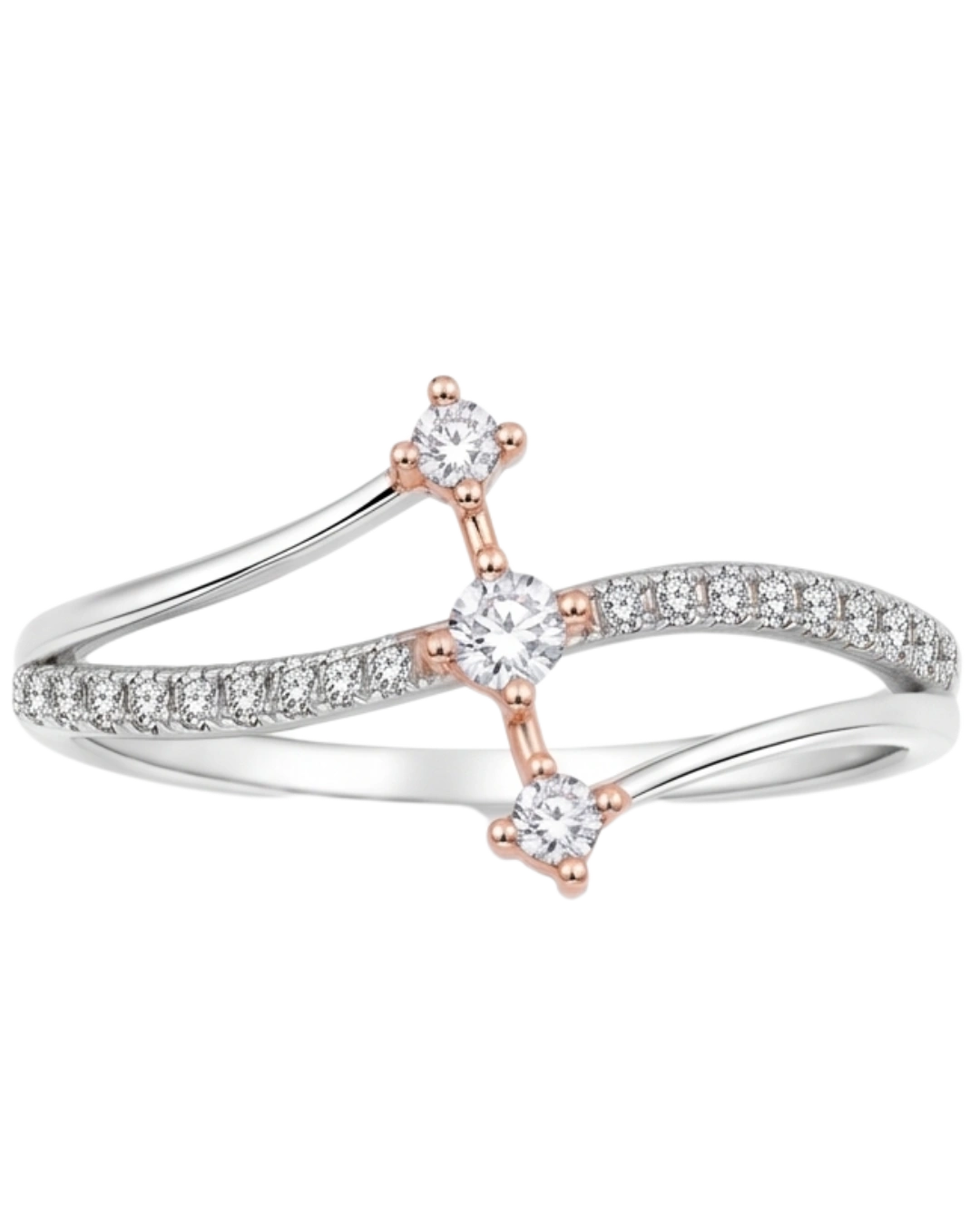 Orion Crest 925 Sterling Silver Ring for Women