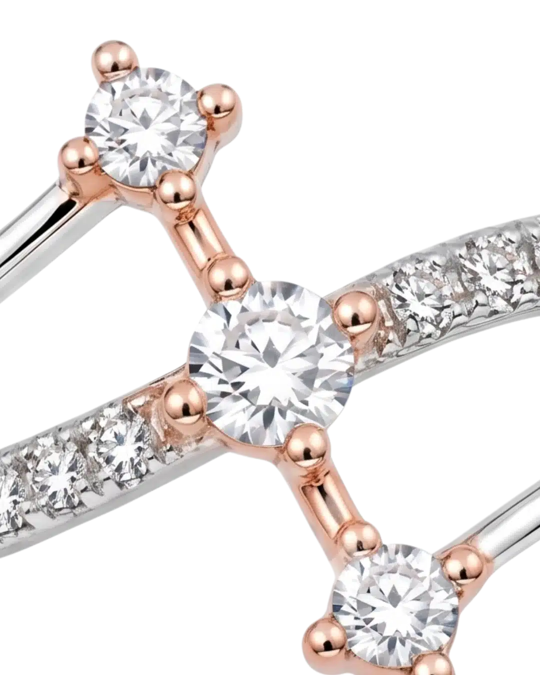 Orion Crest 925 Sterling Silver Ring for Women