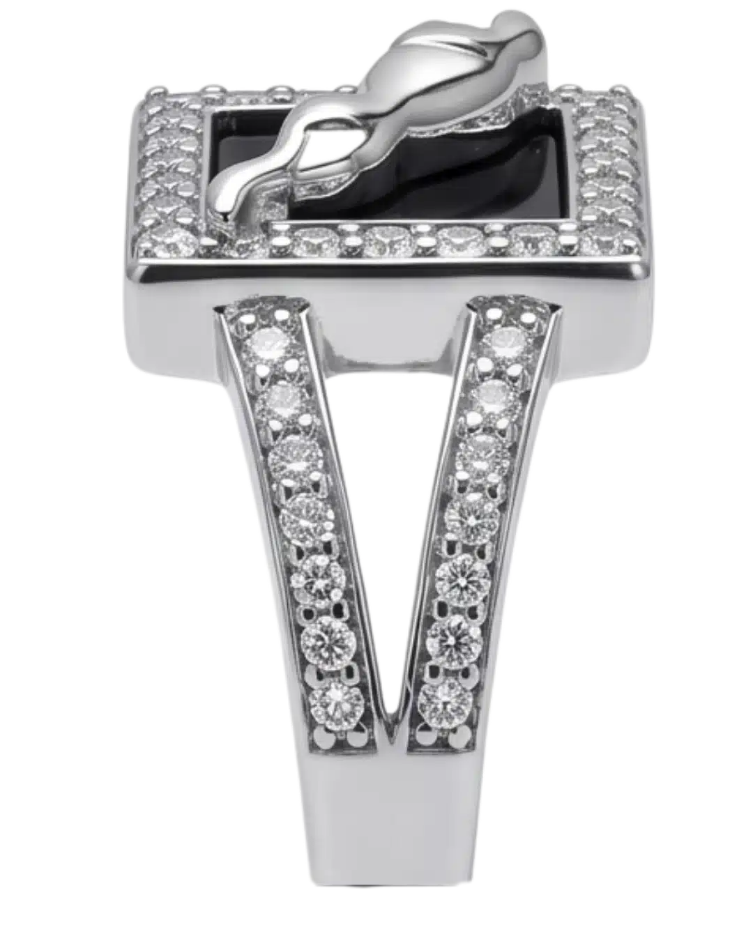 Apex Panthera 925 Sterling Silver Ring for Men
