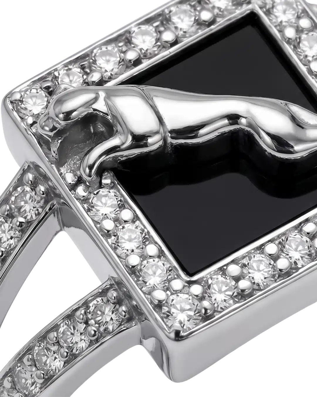 Apex Panthera 925 Sterling Silver Ring for Men