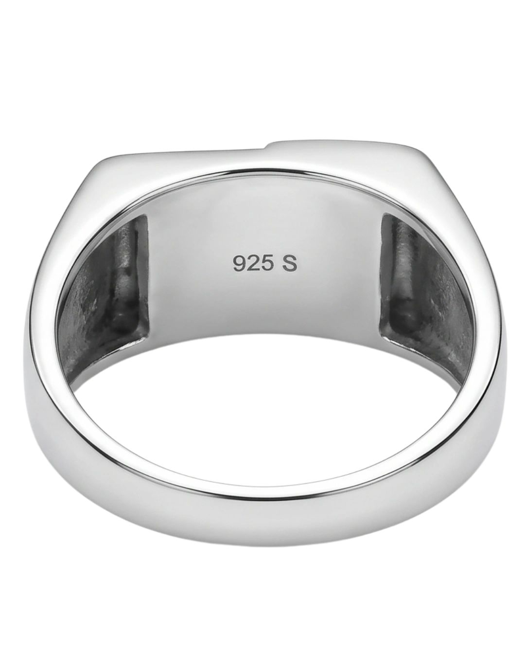 Vortex Chevron 925 Sterling Silver Ring for Men