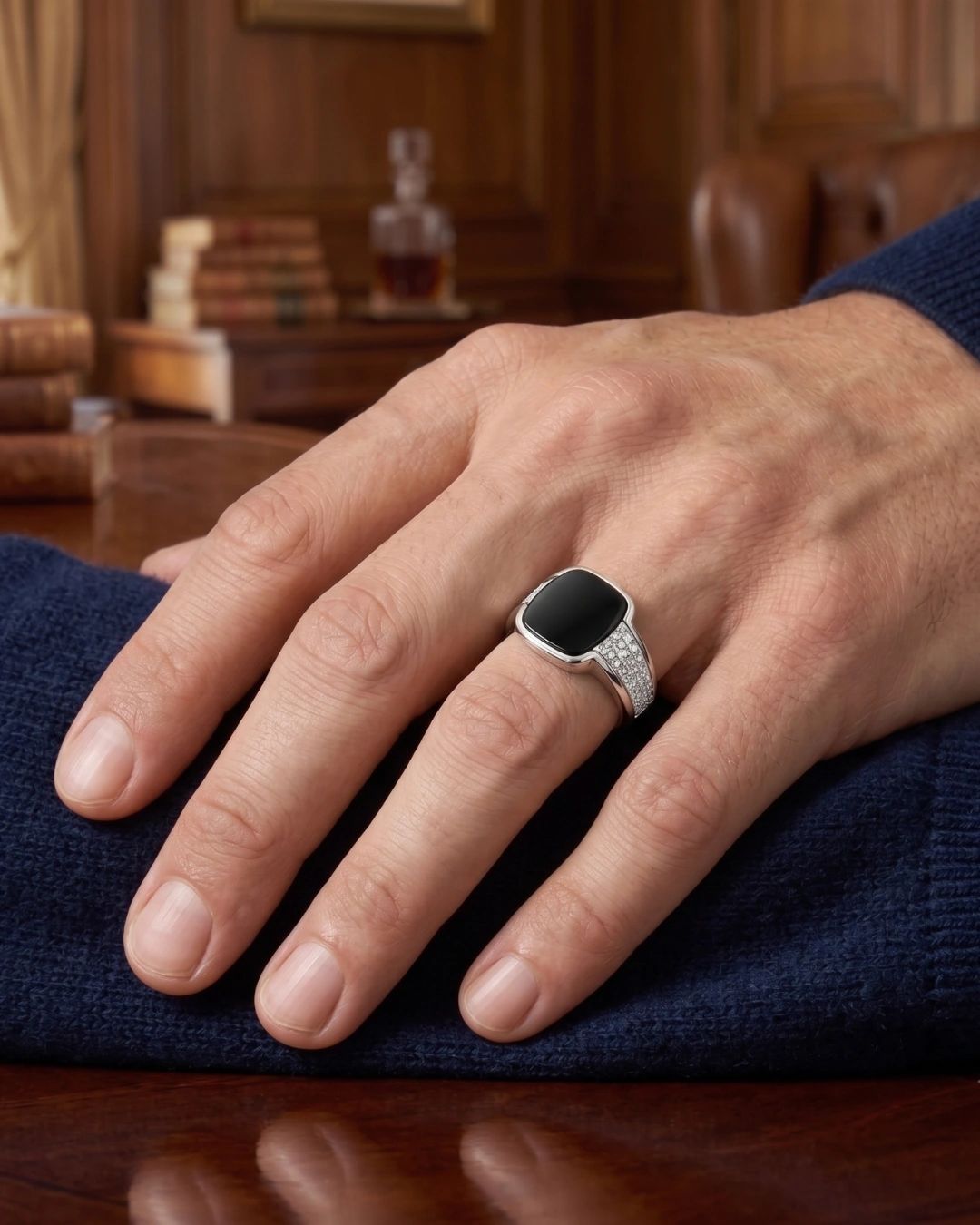 Nox Horizon 925 Sterling Silver Ring for Men