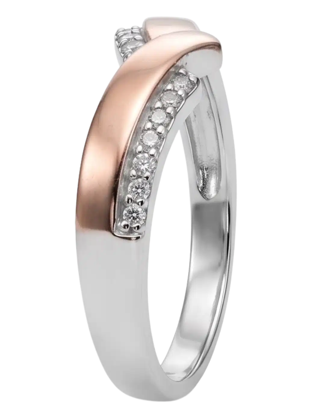 Solis Chevron 925 Sterling Silver Ring for Women