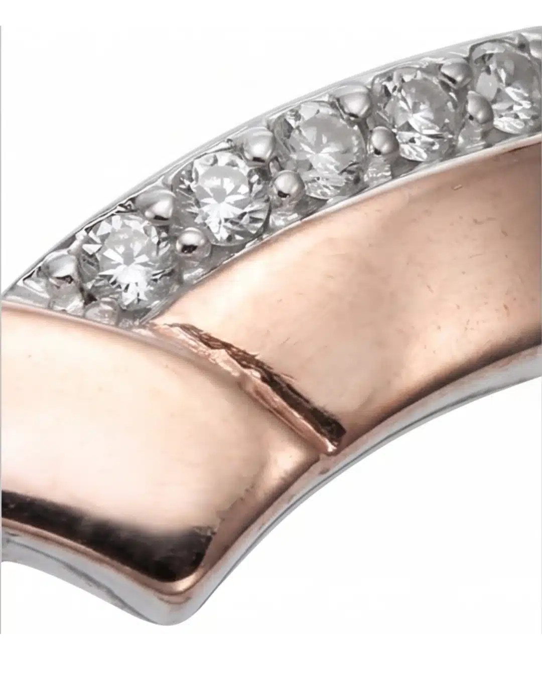 Solis Chevron 925 Sterling Silver Ring for Women