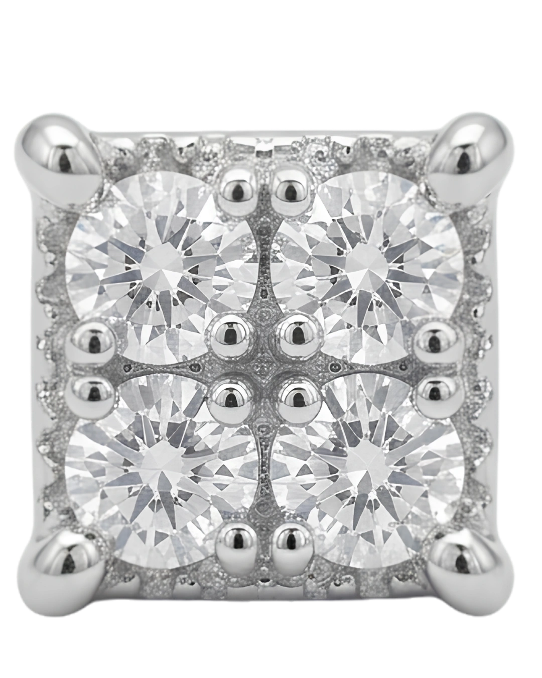 Quadra Solis 925 Sterling Silver Earrings for Women