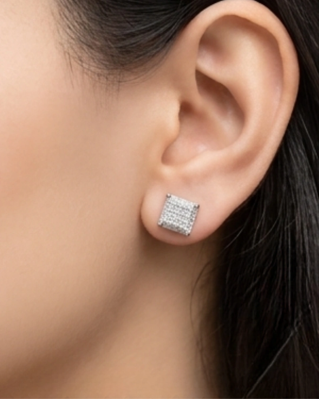 Quadra Solis 925 Sterling Silver Earrings for Women