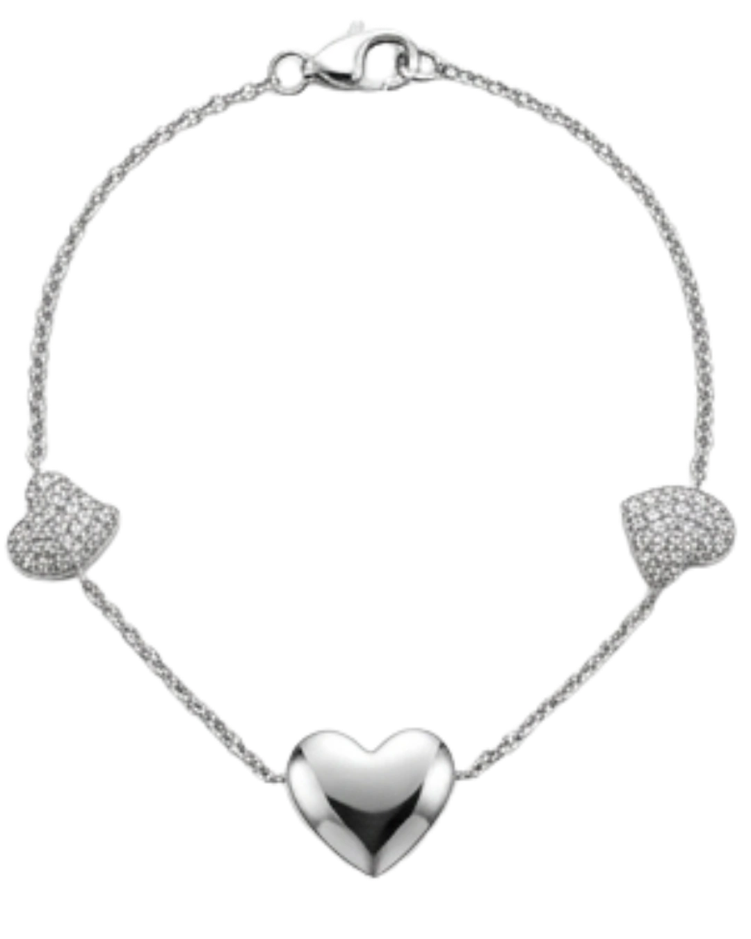 Amora Pulse 925 Sterling Silver Bracelet for Women