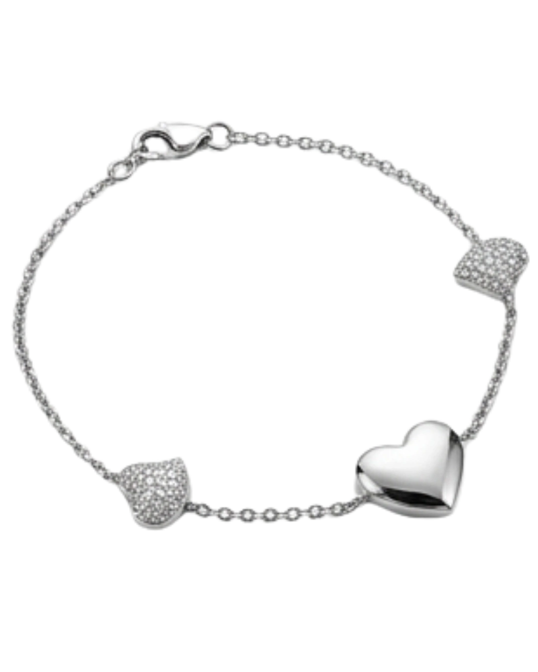 Amora Pulse 925 Sterling Silver Bracelet for Women