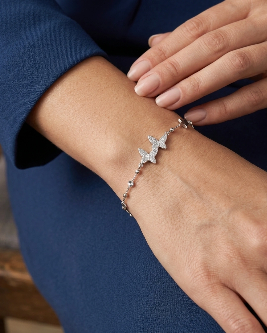 Mariposa Glide 925 Sterling Silver Bracelet for Women