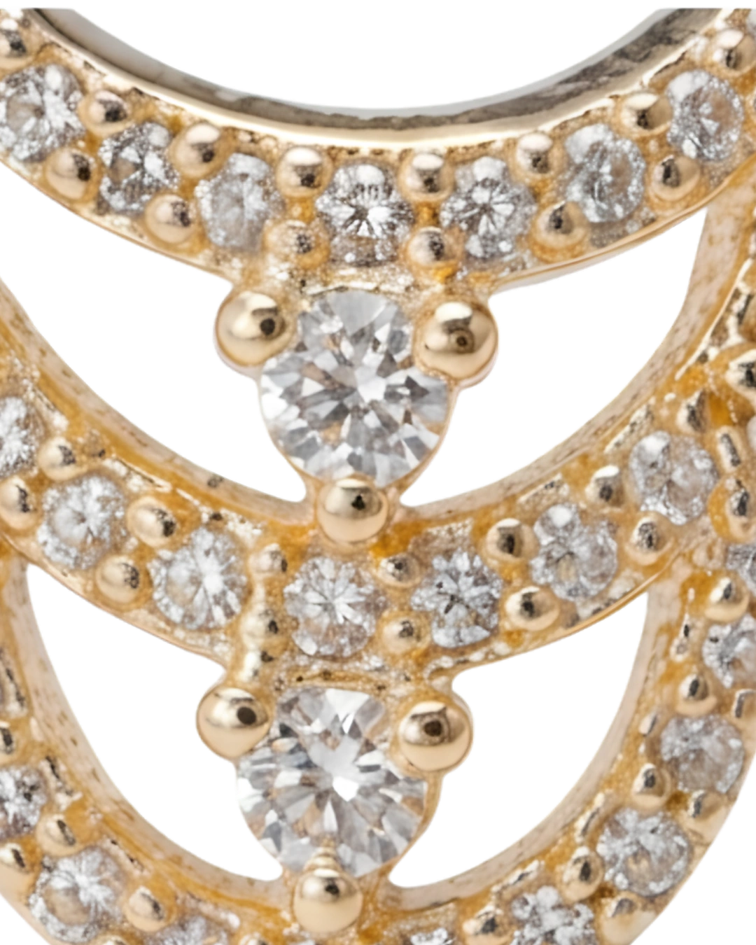 Vesper Tiara 925 Sterling Silver Ring for Women