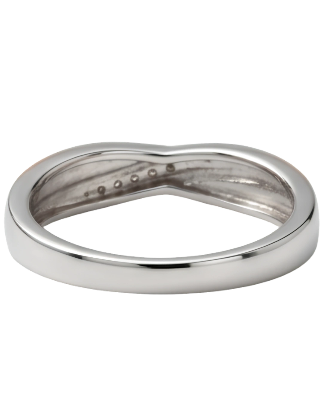 Lyra Crossover 925 Sterling Silver Ring for Women