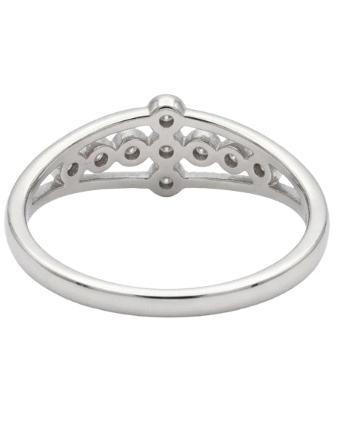 Astris Bezel 925 Sterling Silver Ring for Women