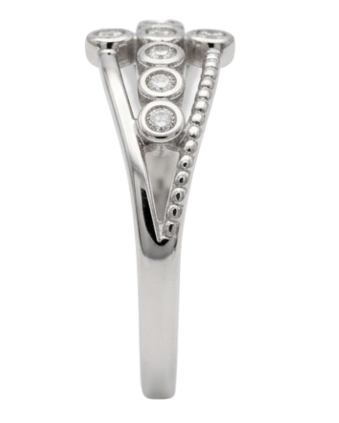 Astris Bezel 925 Sterling Silver Ring for Women