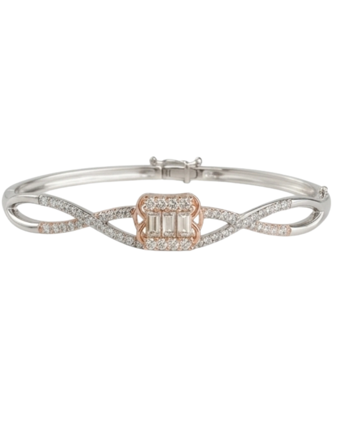 Aurae Twist 925 Sterling Silver Bracelet for Women
