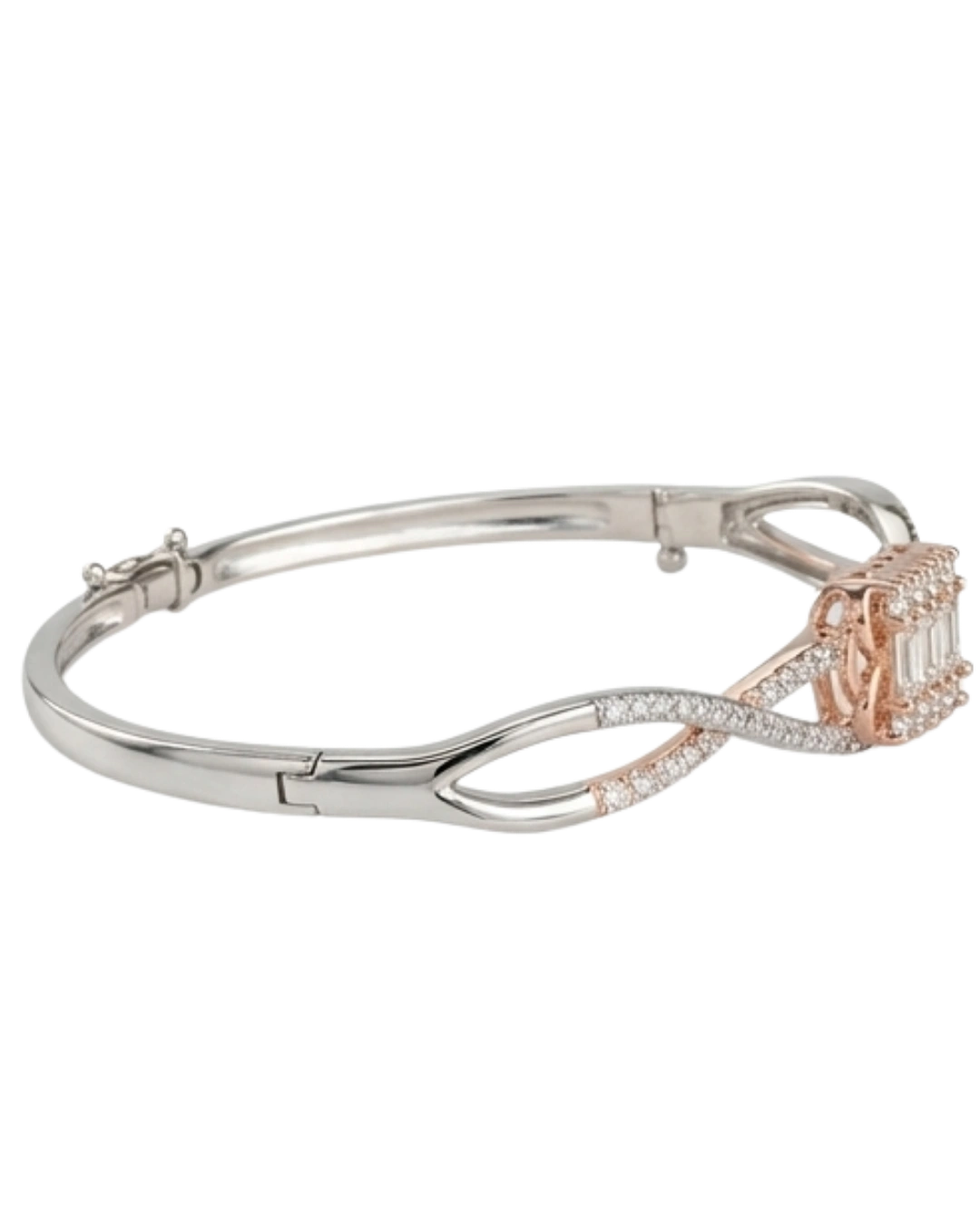 Aurae Twist 925 Sterling Silver Bracelet for Women