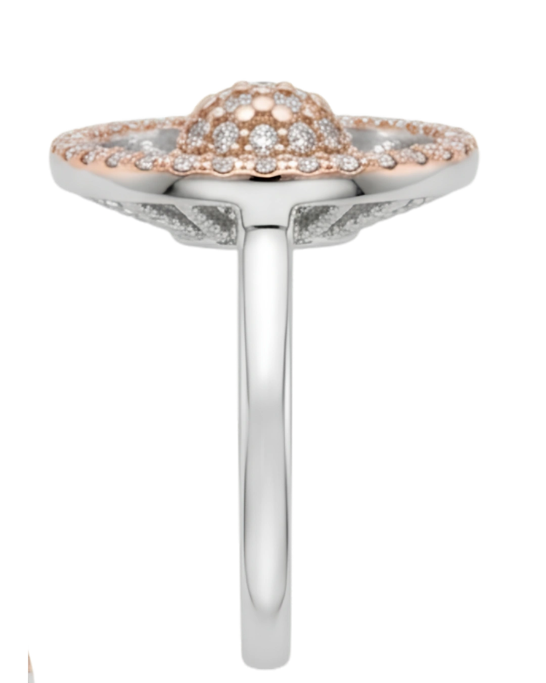 Helia Spoke 925 Sterling Silver Ring for Women