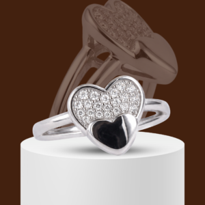 Sweetheart Bloom 925 Sterling Silver Ring for Kids