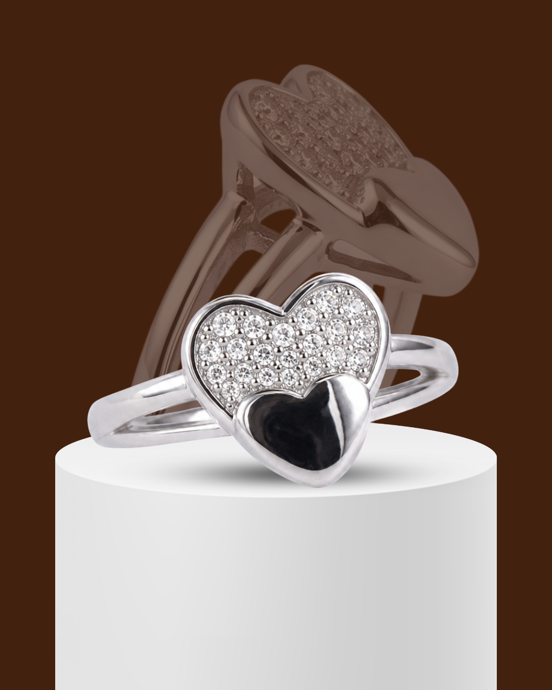 Sweetheart Bloom 925 Sterling Silver Ring for Kids
