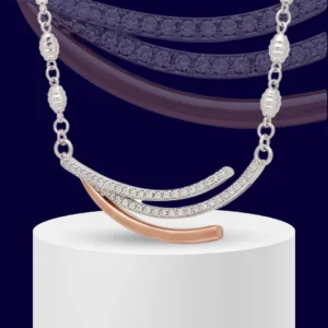 Tara Wave 925 Sterling Silver Mangalsutra for Women