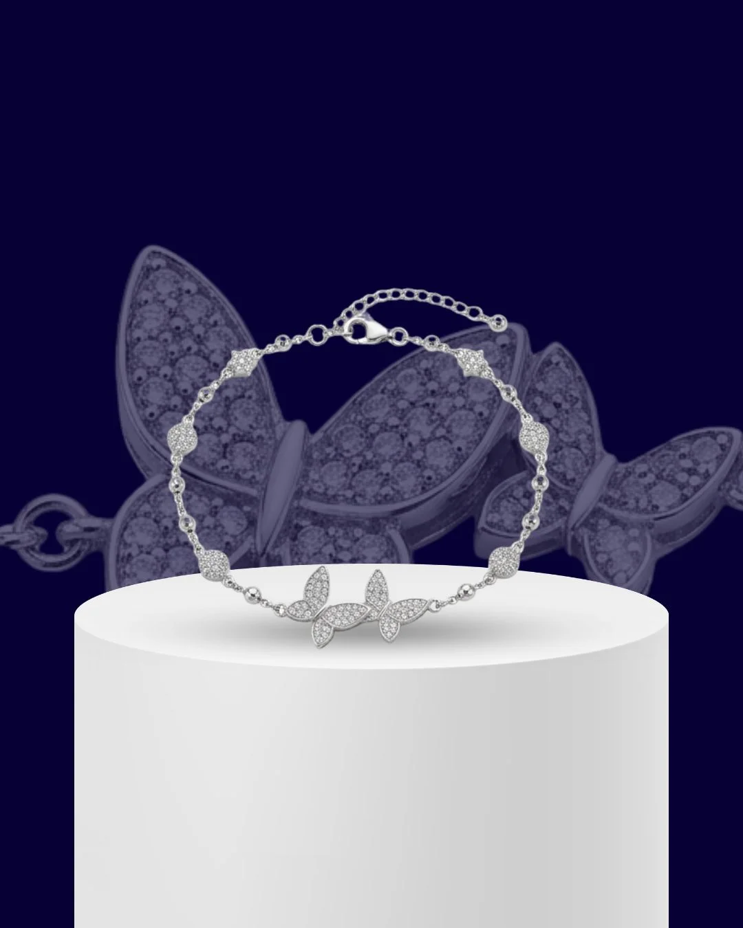 Mariposa Glide 925 Sterling Silver Bracelet for Women
