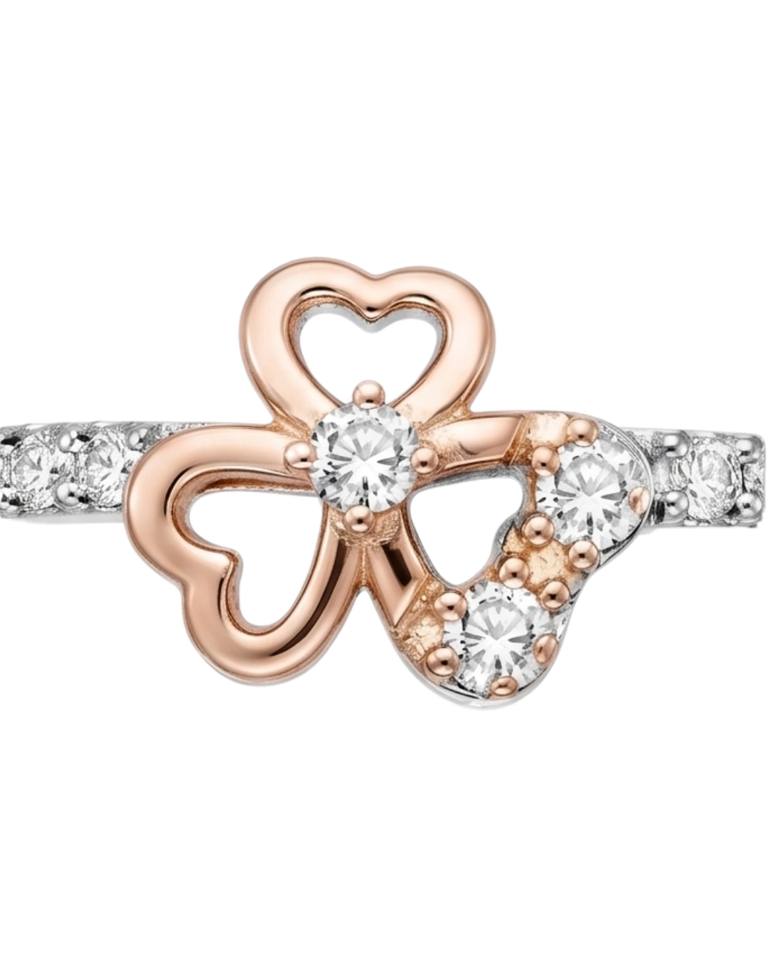 Aura Trefoil 925 Sterling Silver Ring