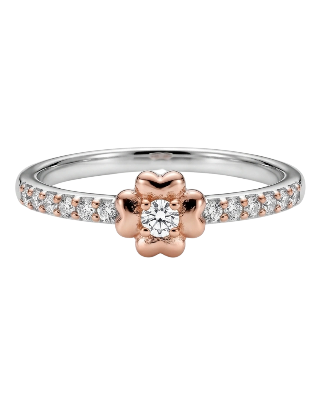 Blush Floret 925 Sterling Silver Ring