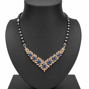 Blue Iris Vine Mangalsutra