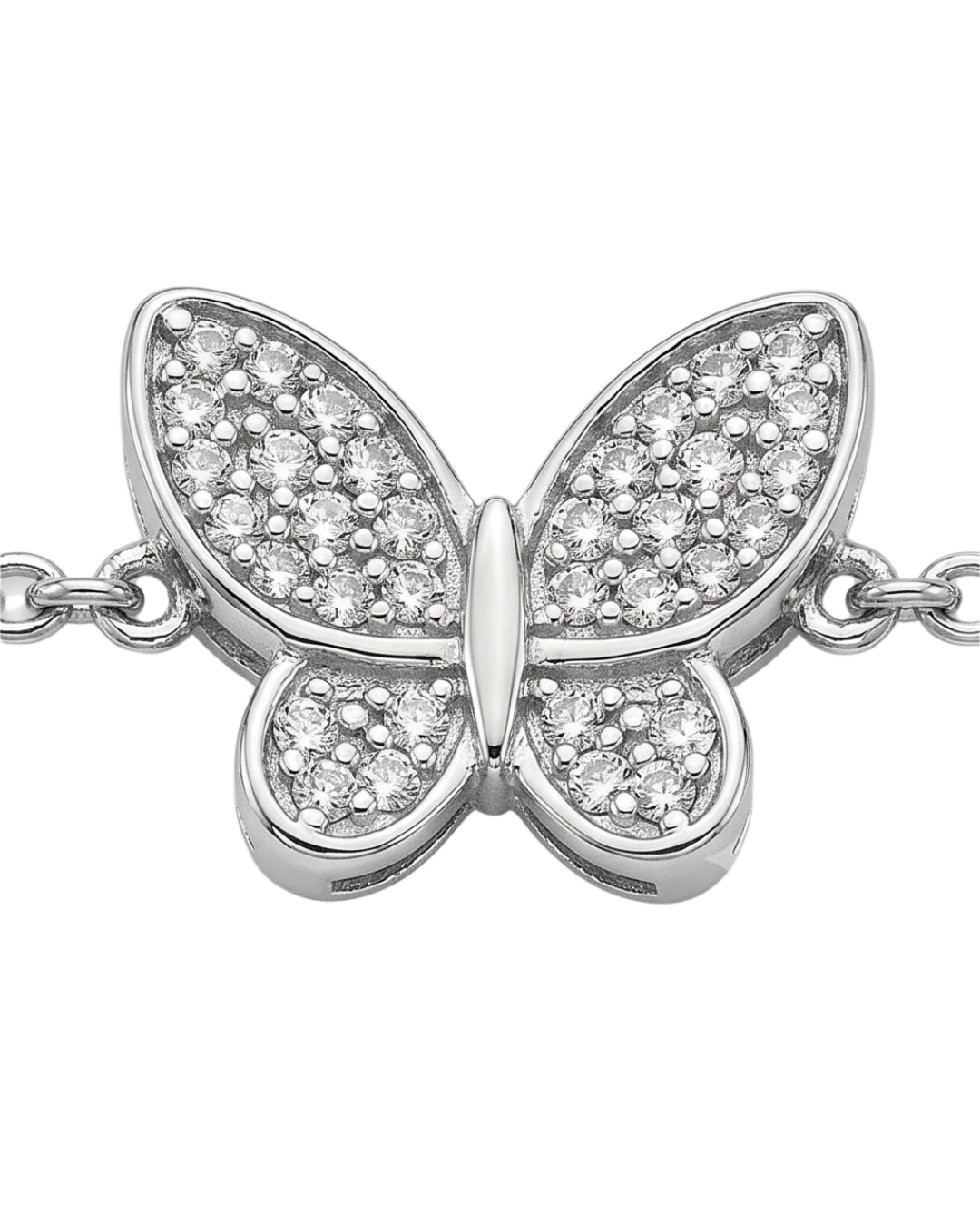 Mariposa Meadow Butterfly 925 Sterling Silver Bracelet for Women