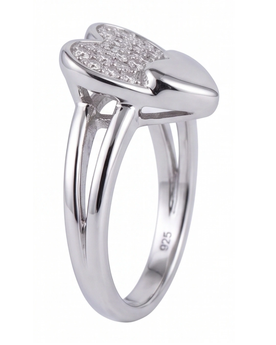 Sweetheart Bloom 925 Sterling Silver Ring for Kids