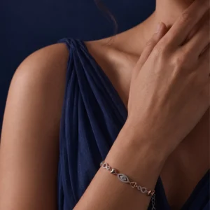 Astraea Eye 925 Sterling Silver Bracelet for Women | VIRA